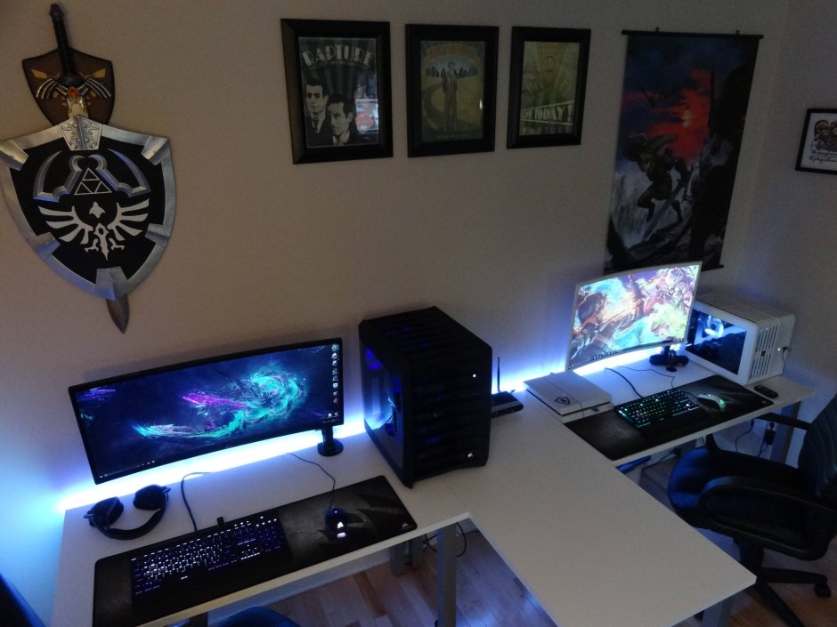 Геймерское место для двоих