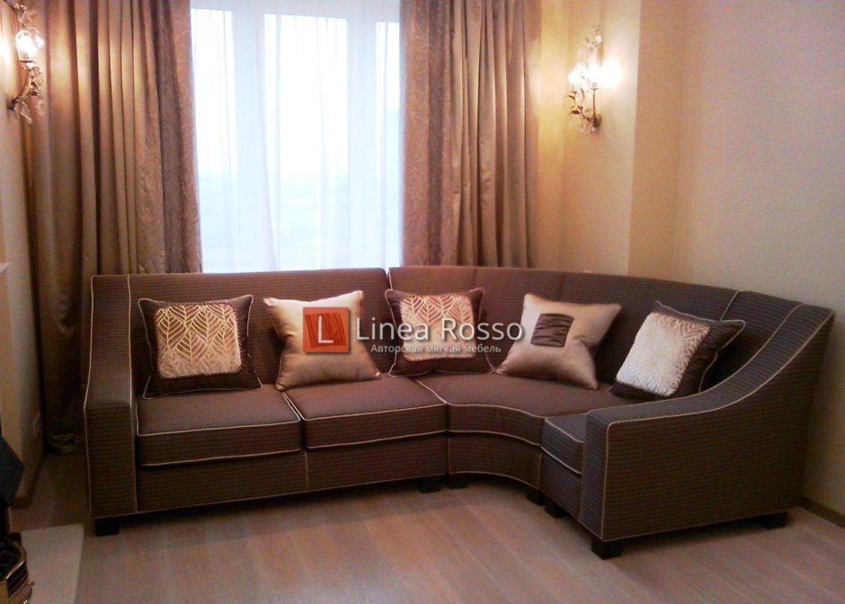 Эркерные диваны для гостиной