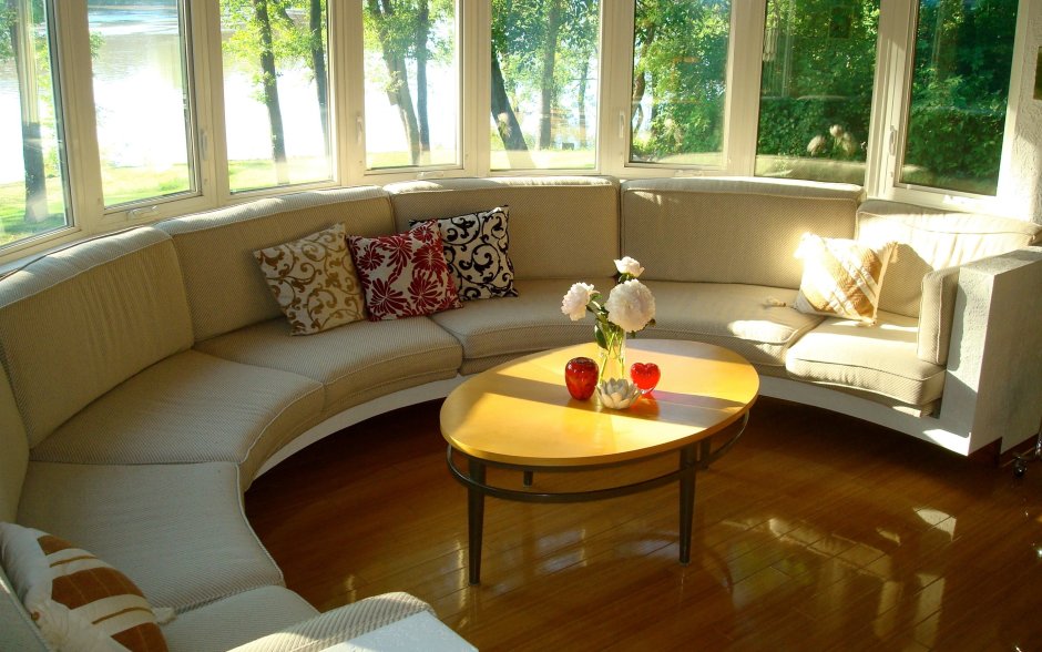 Веранда с эркером