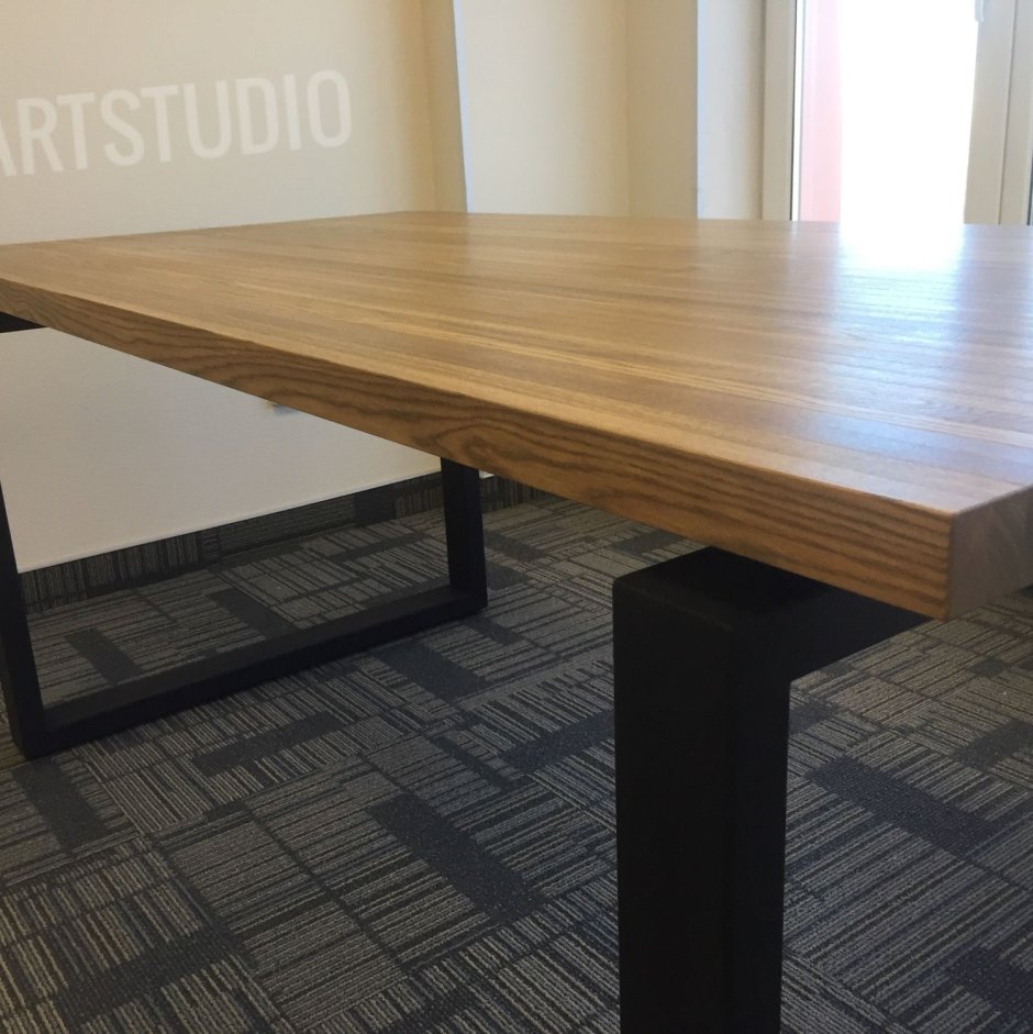 Журнальный стол лофт 0.55 м дуб сонома