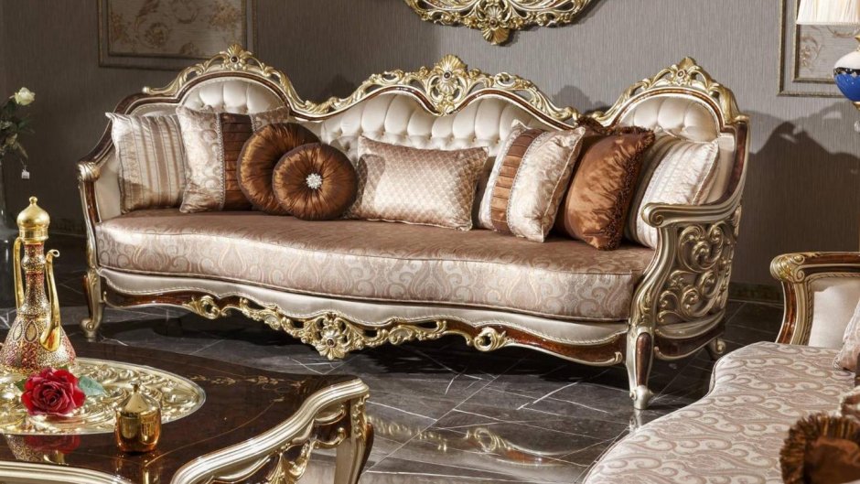 Элитная мягкая мебель Барокко