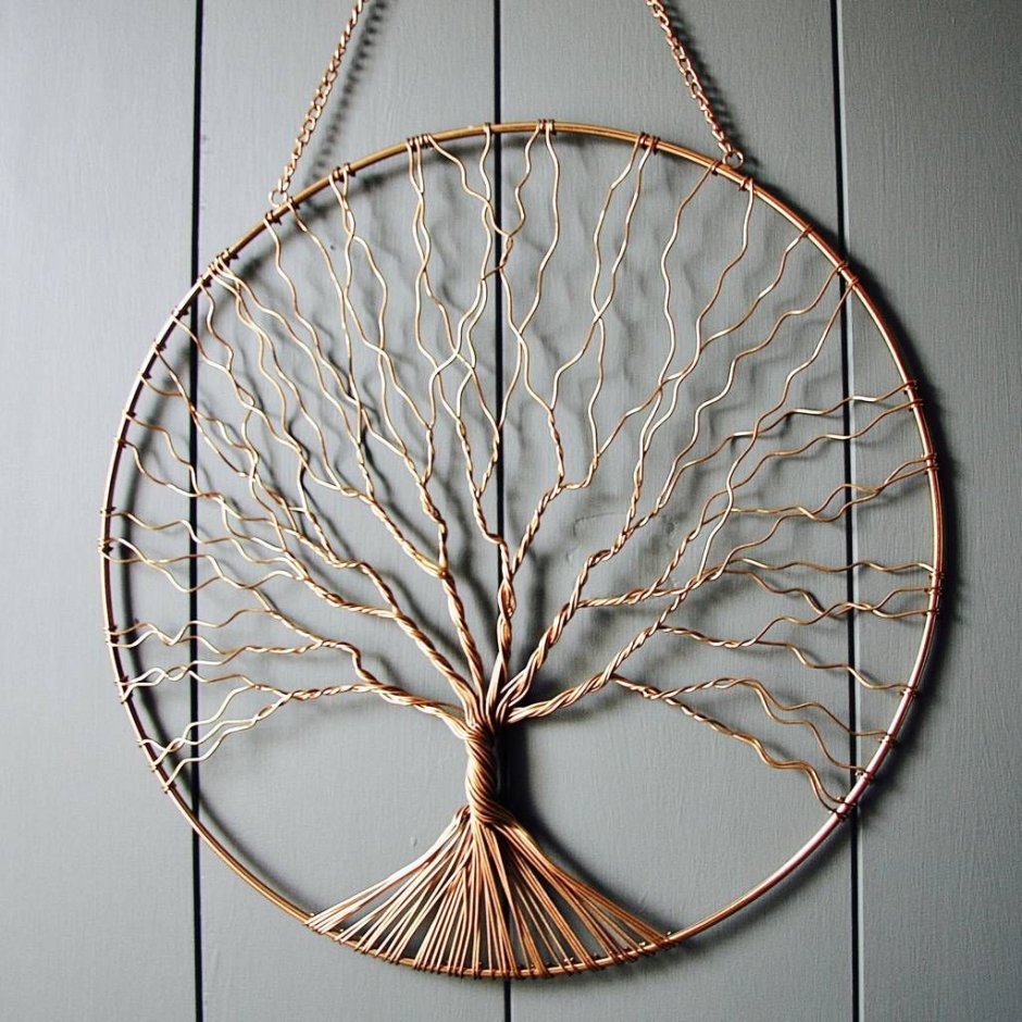 Весенний декор из веточек