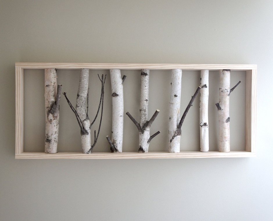 Панно из металлических прутьев на стену