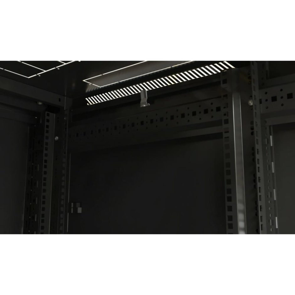 Шкаф напольный 19", 22u Hyperline TTB-2266-as-ral9004