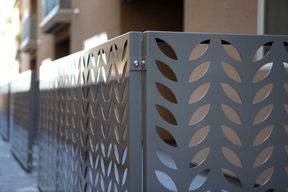 Забор в стиле Модерн pb01