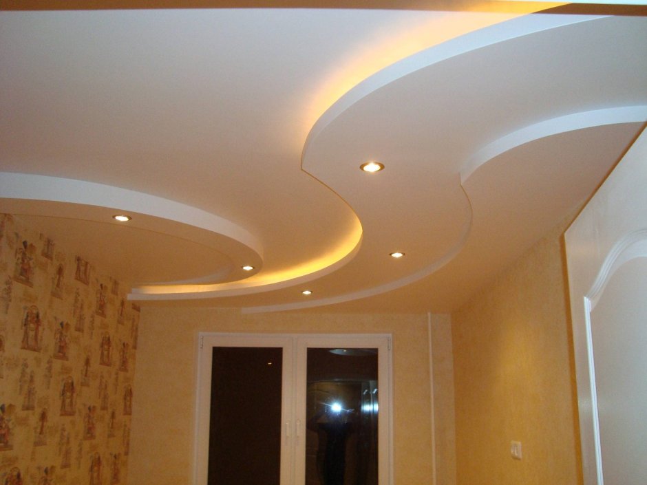 Потолки из гипсокартона