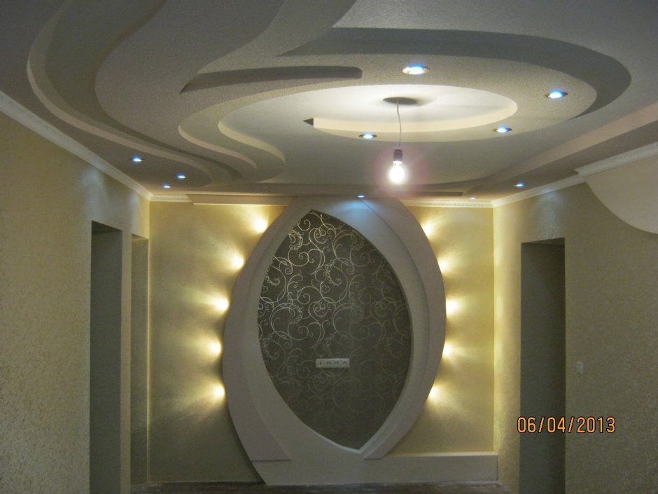 Потолок фигура для зала