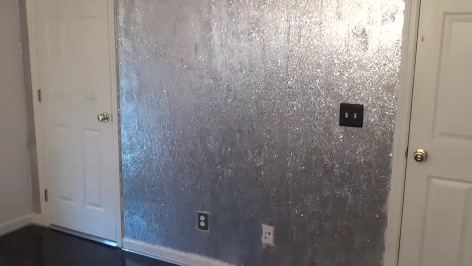 Декоративная штукатурка с блестками