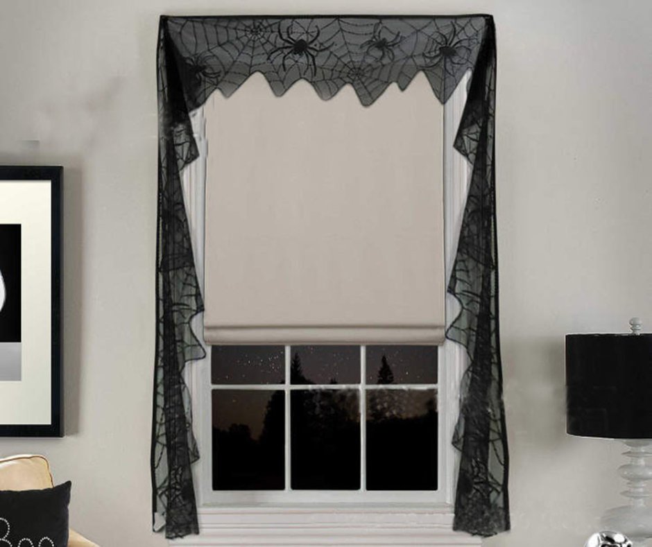 Занавески в готическом стиле