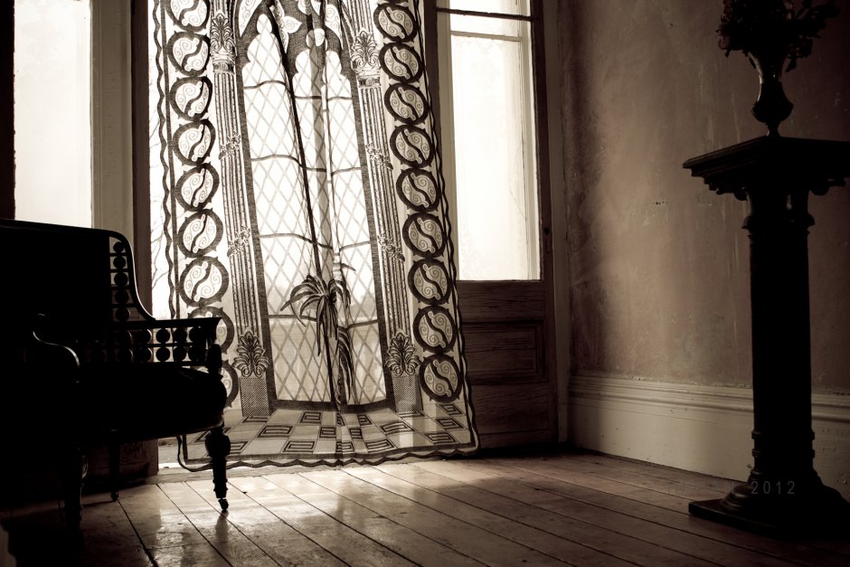 Занавески в готическом стиле