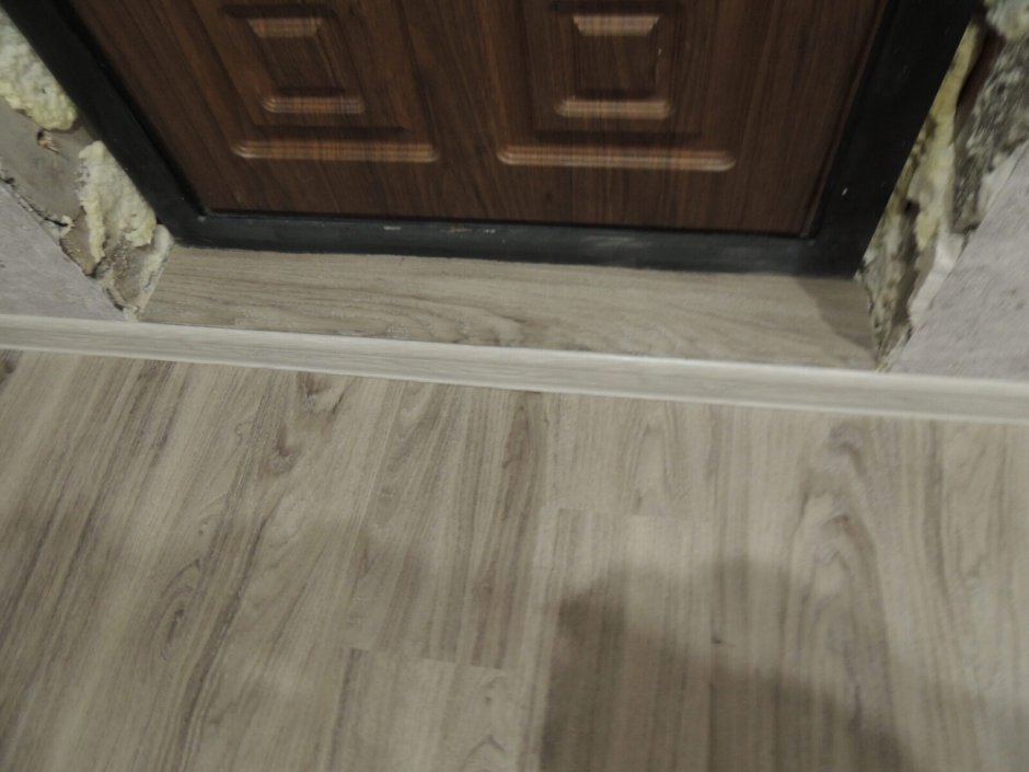 Плинтус у входной двери