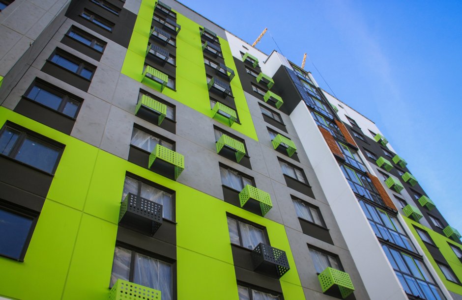 Кондиционер на фасаде