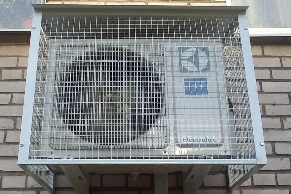 Антивандальная защита наружного блока кондиционера 1200х1000х700