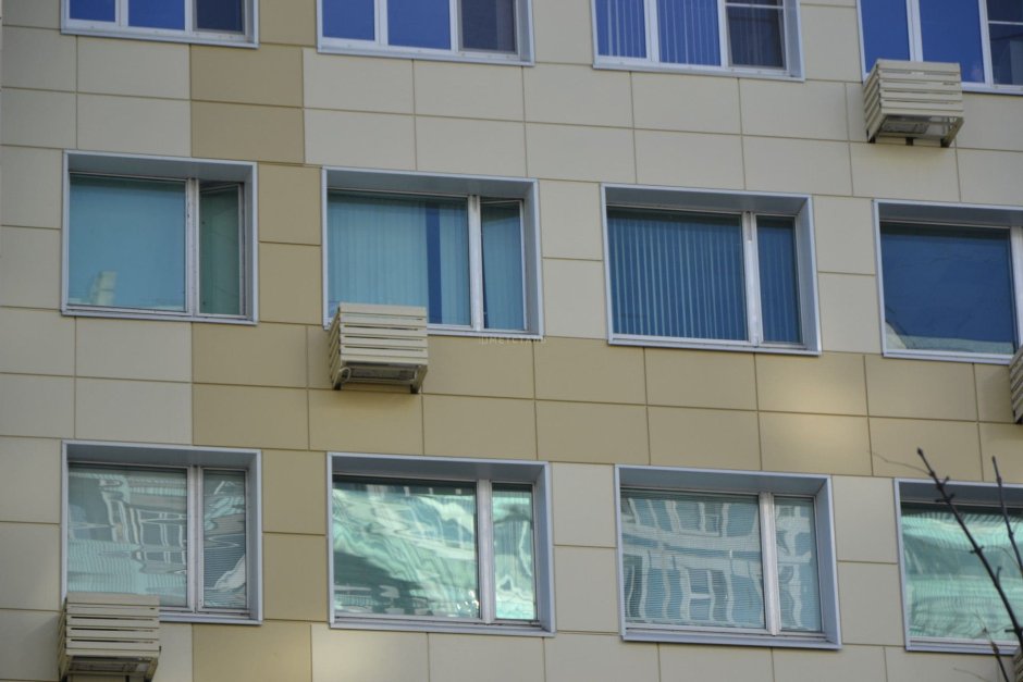 Кондиционер в цвет фасада