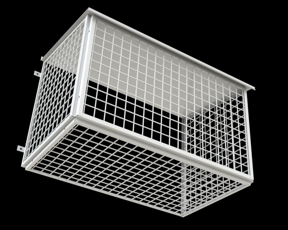 Антивандальная решетка для кондиционера 500х1000х800