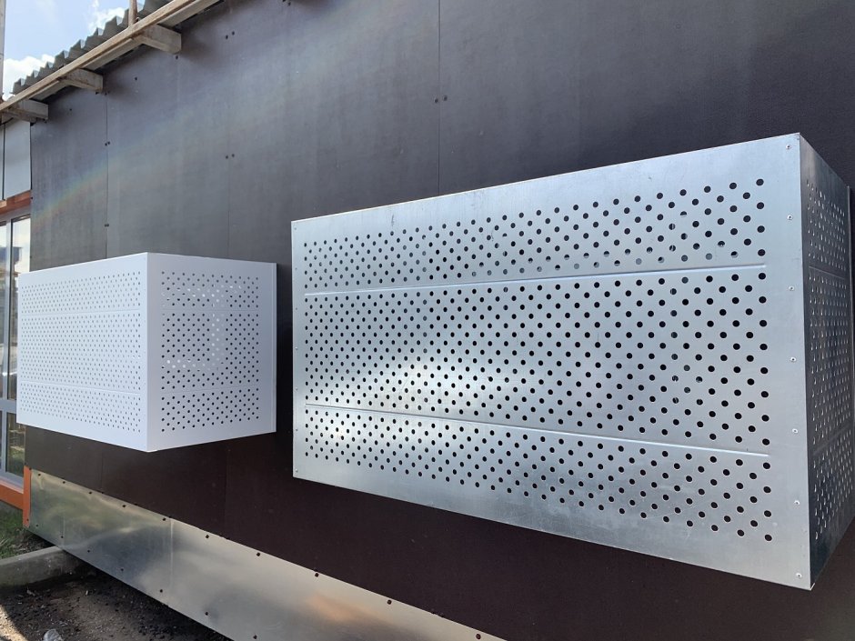 Декоративное ограждение для кондиционера