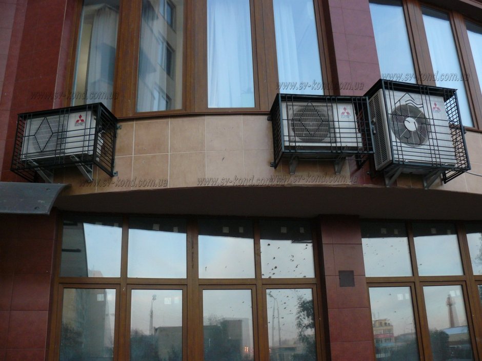 Защита для кондиционера сборная "корзина" 1200х700х550