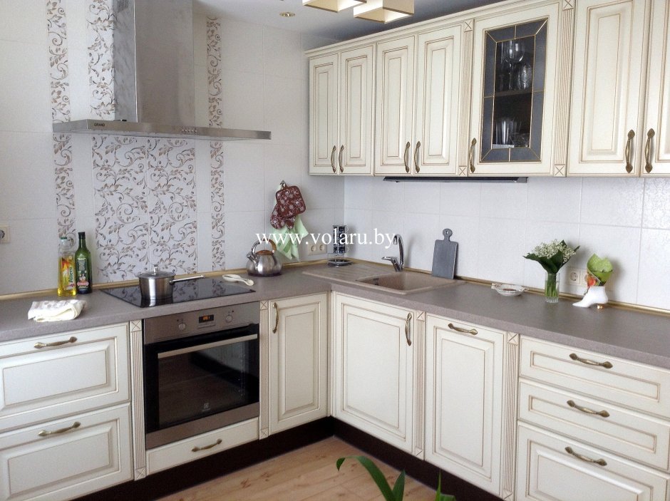 Роял Вуд светлый кухня