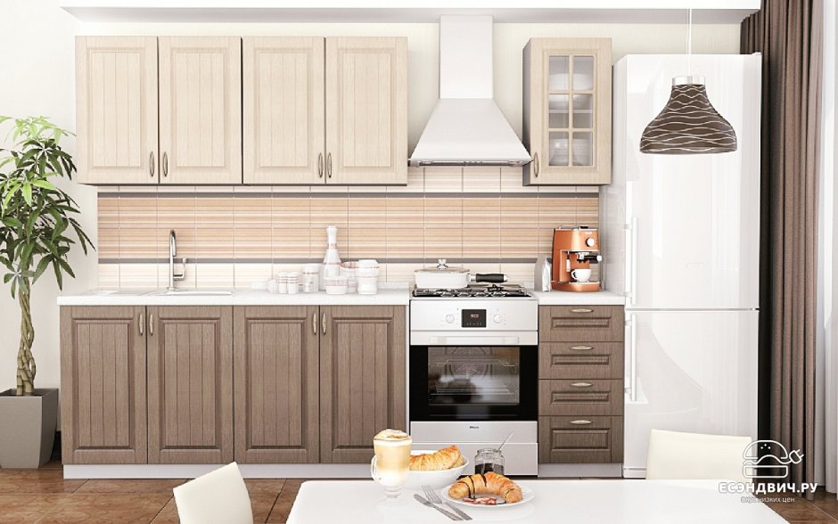 Кухня София Лондон дуб крем