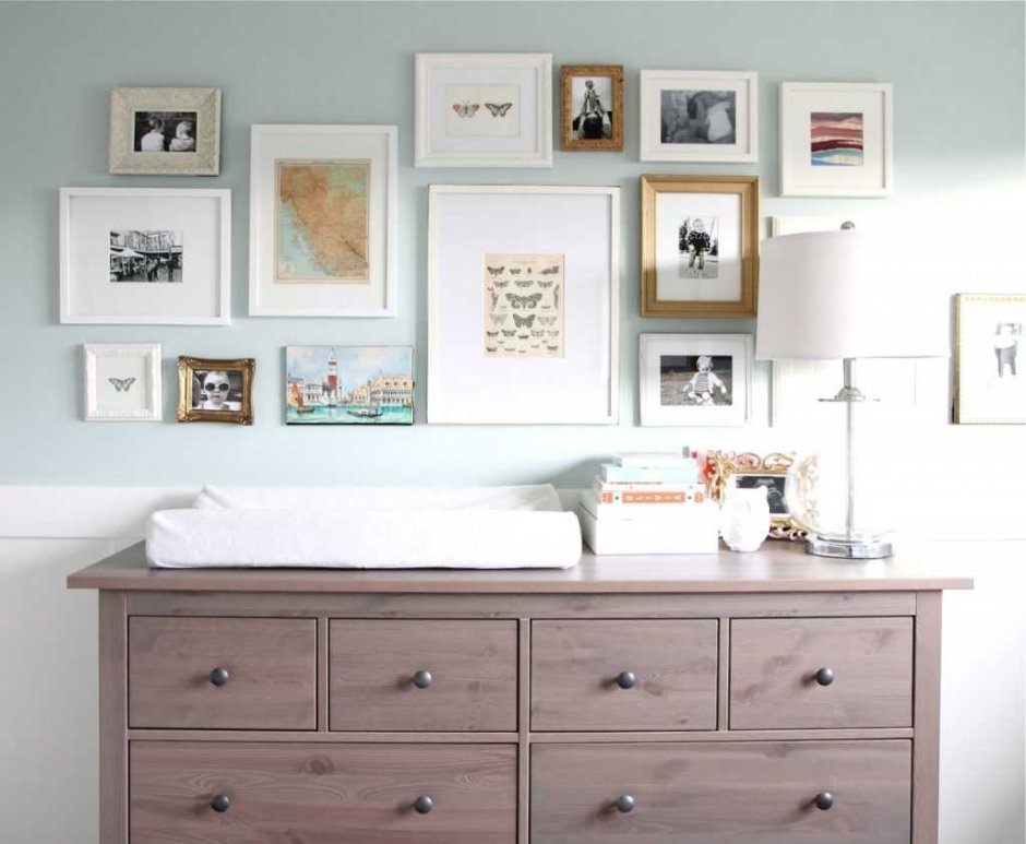 Комод икеа ХЕМНЭС декор