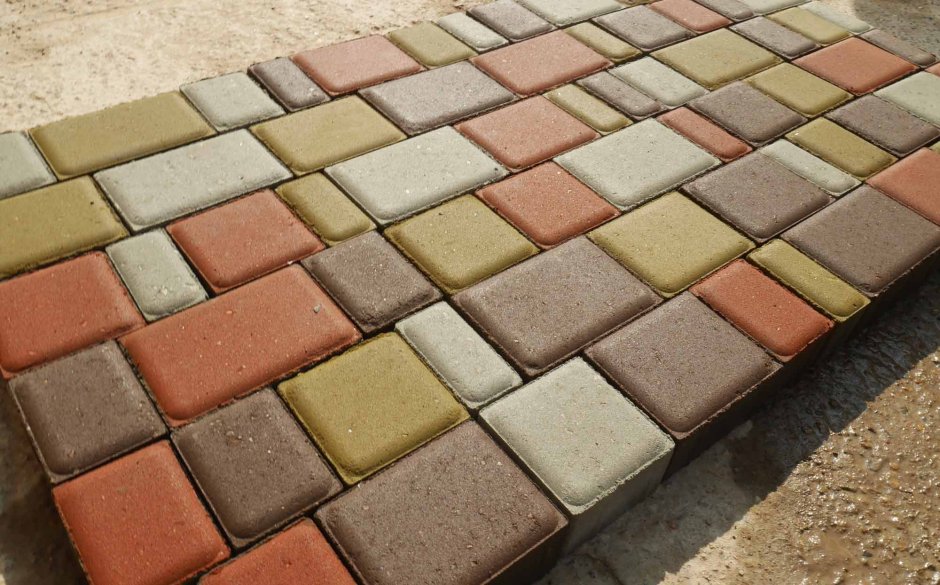 Плитка тротуарная «старый город 50»