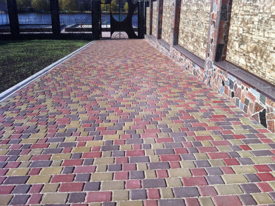 Тротуарная плитка Бессер