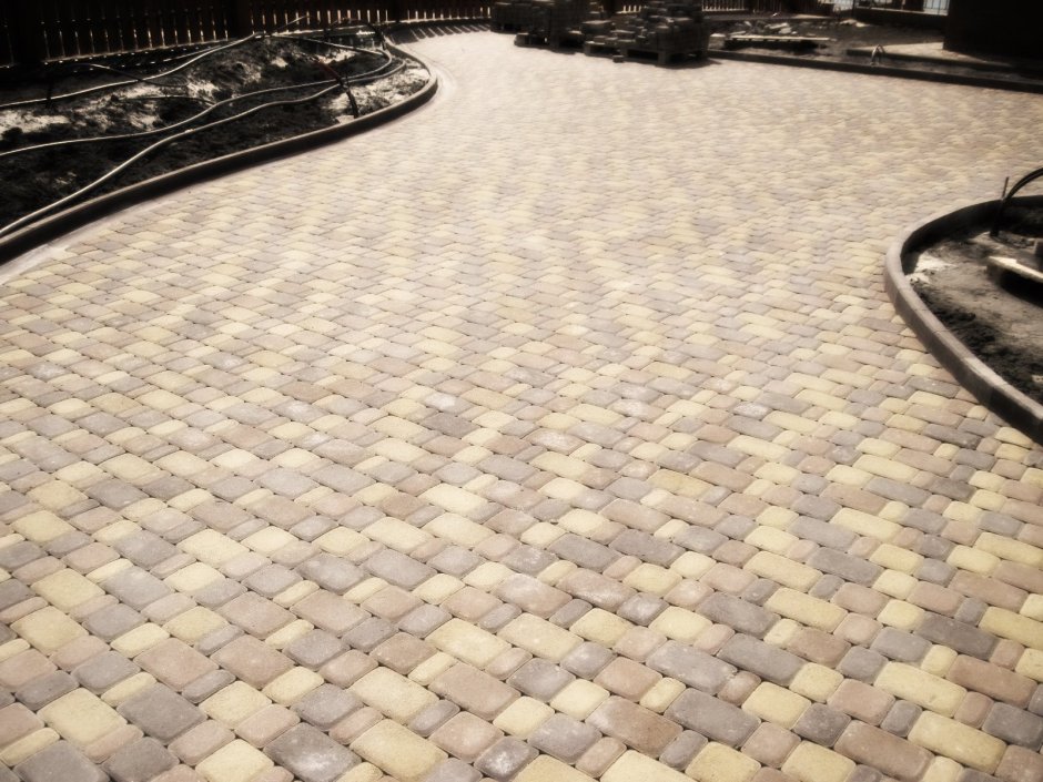Тротуарная плитка старый город