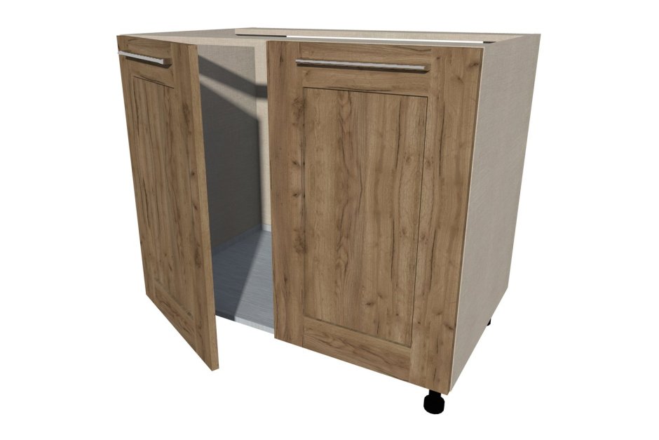 Шкаф кухонный напольный 2 вну-1000