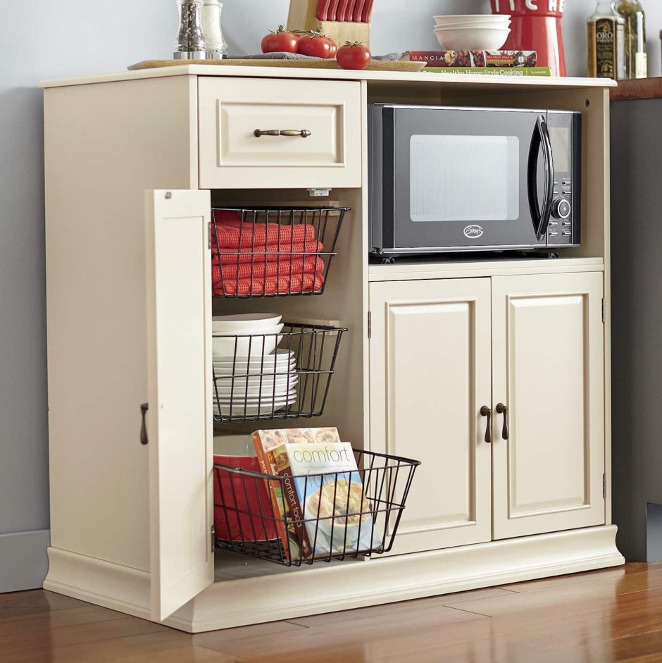 Шкаф под микроволновку напольный