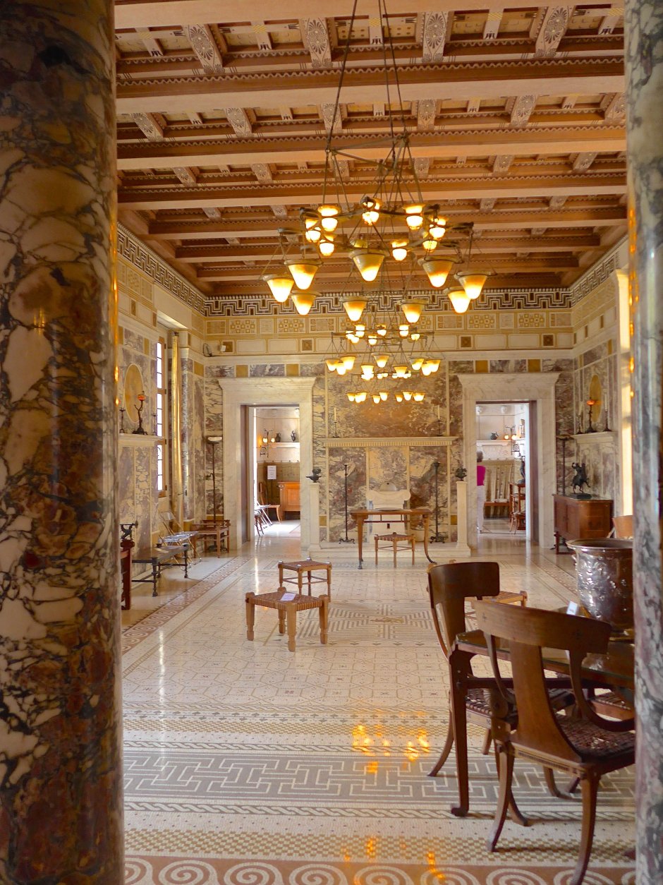 Вилла Керилос интерьер