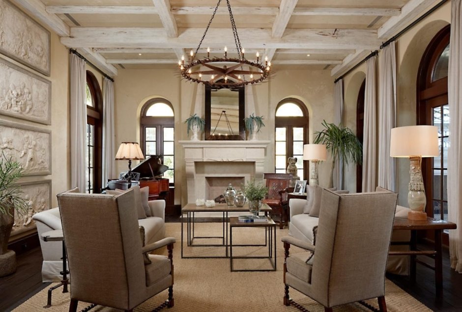 Античный стиль в интерьере