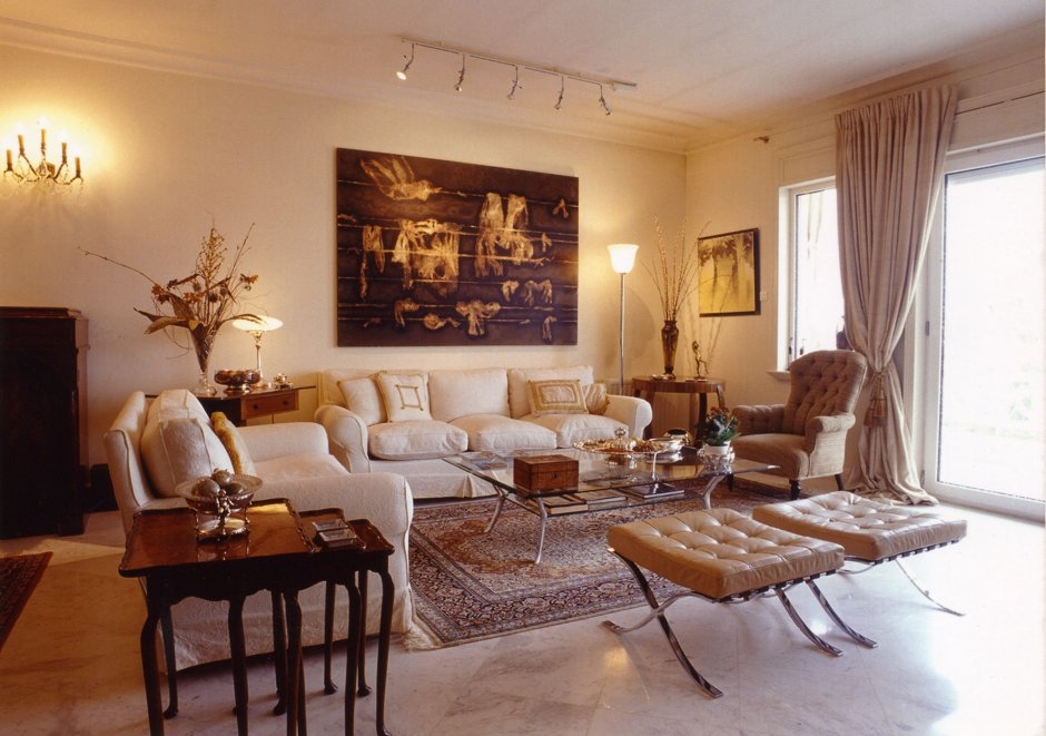 Современный греческий стиль в интерьере