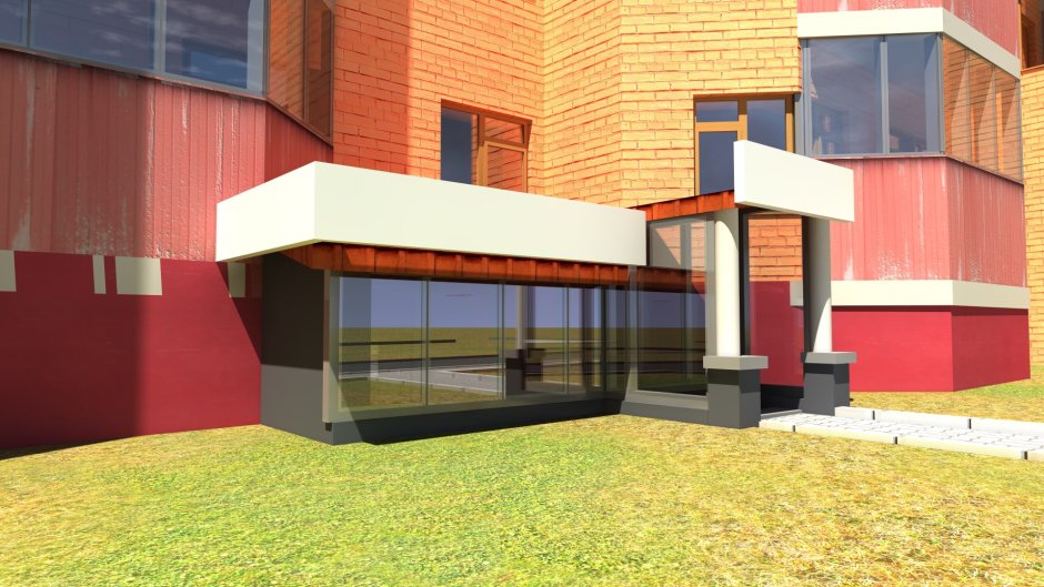 Входная группа в подвальное помещение