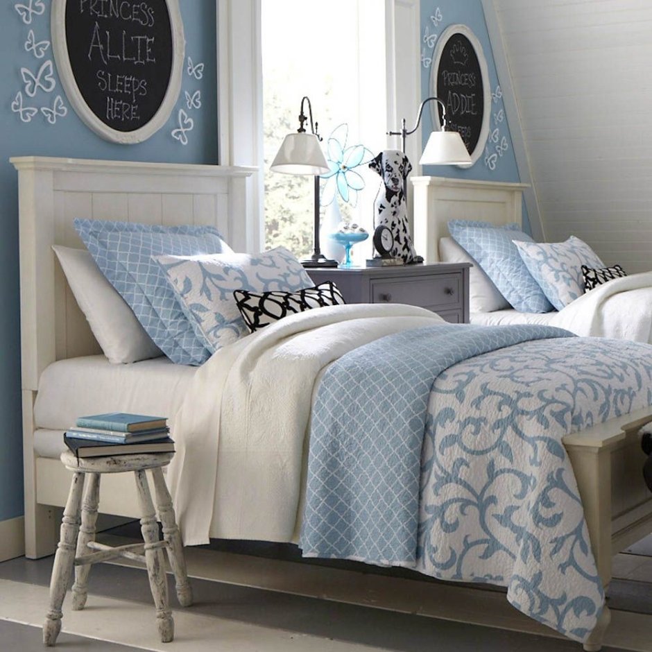 Голубая спальня Сары Ричардсон