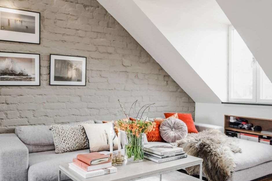 Отделка стен в скандинавском стиле