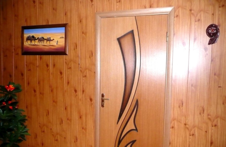 МДФ панели в коридоре