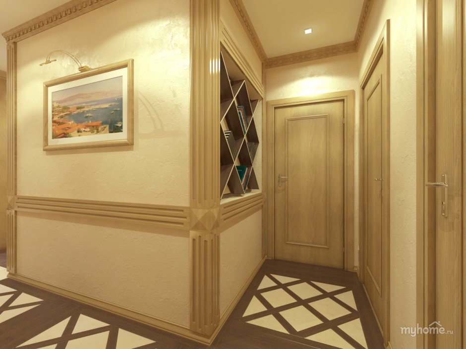 Панели в прихожую на стену