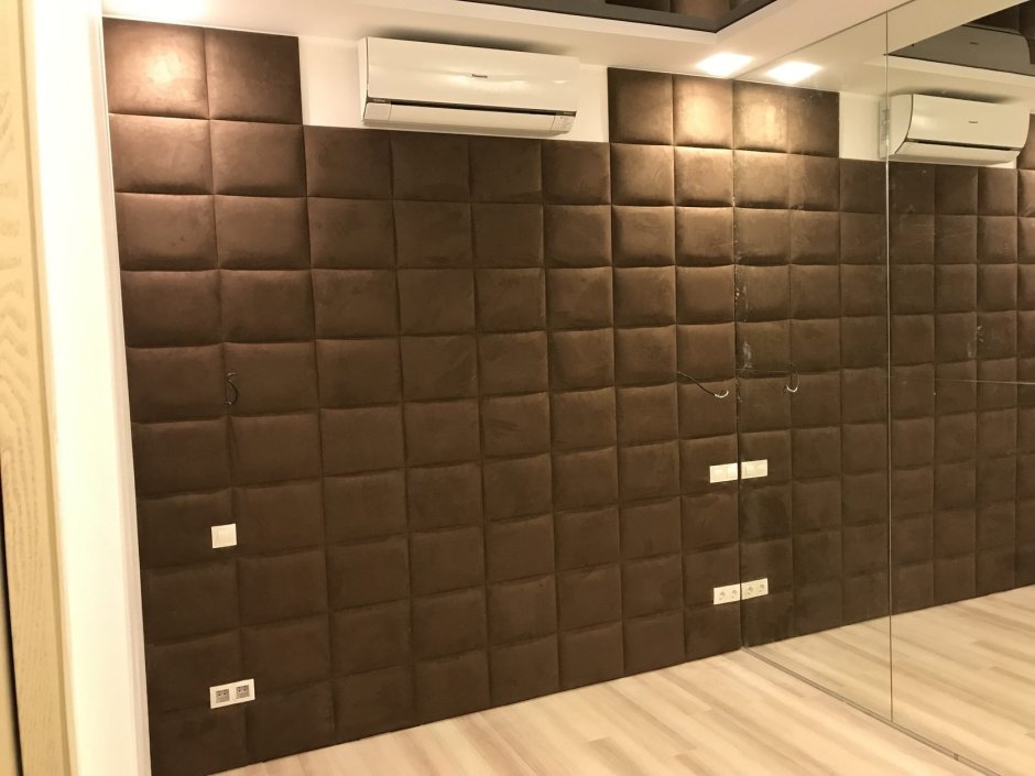 Мягкие плиты на стену