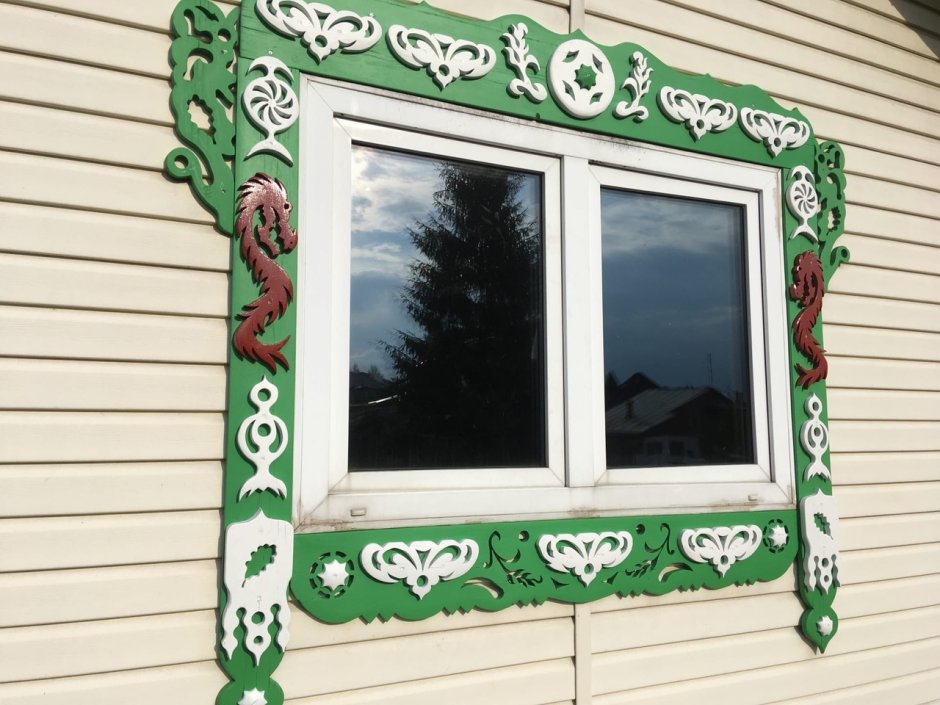 Металлические наличники на окна