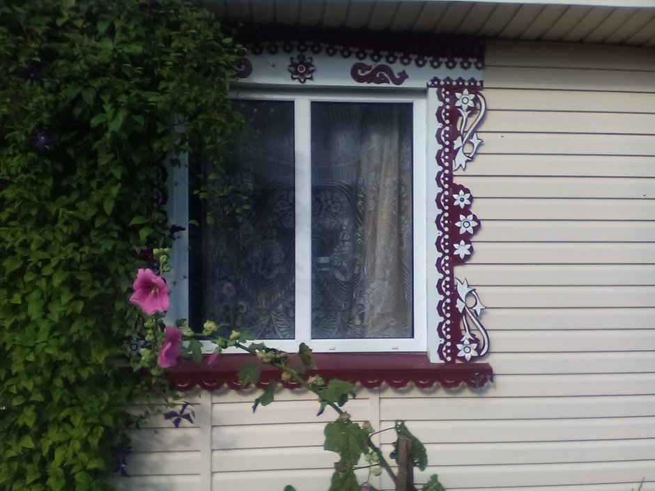 Наличники на окна из профнастила