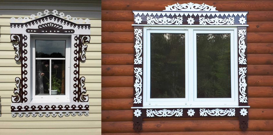 Наличники на окна деревянные