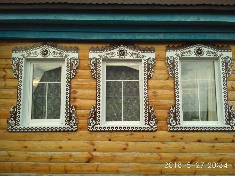 Металлические наличники на окна