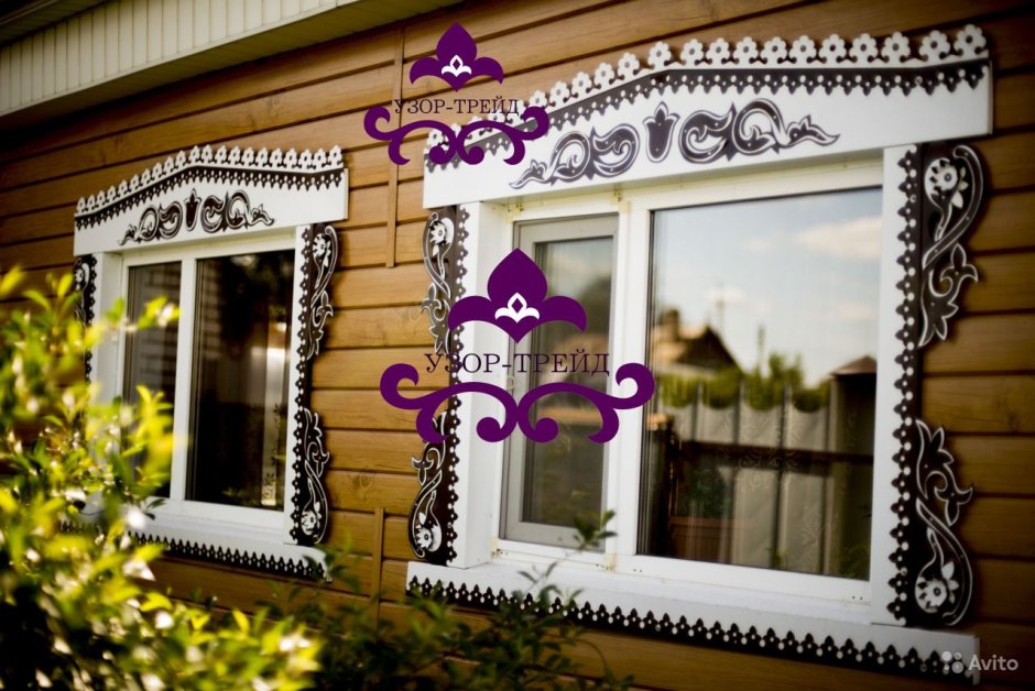 Наличники на окна из металла