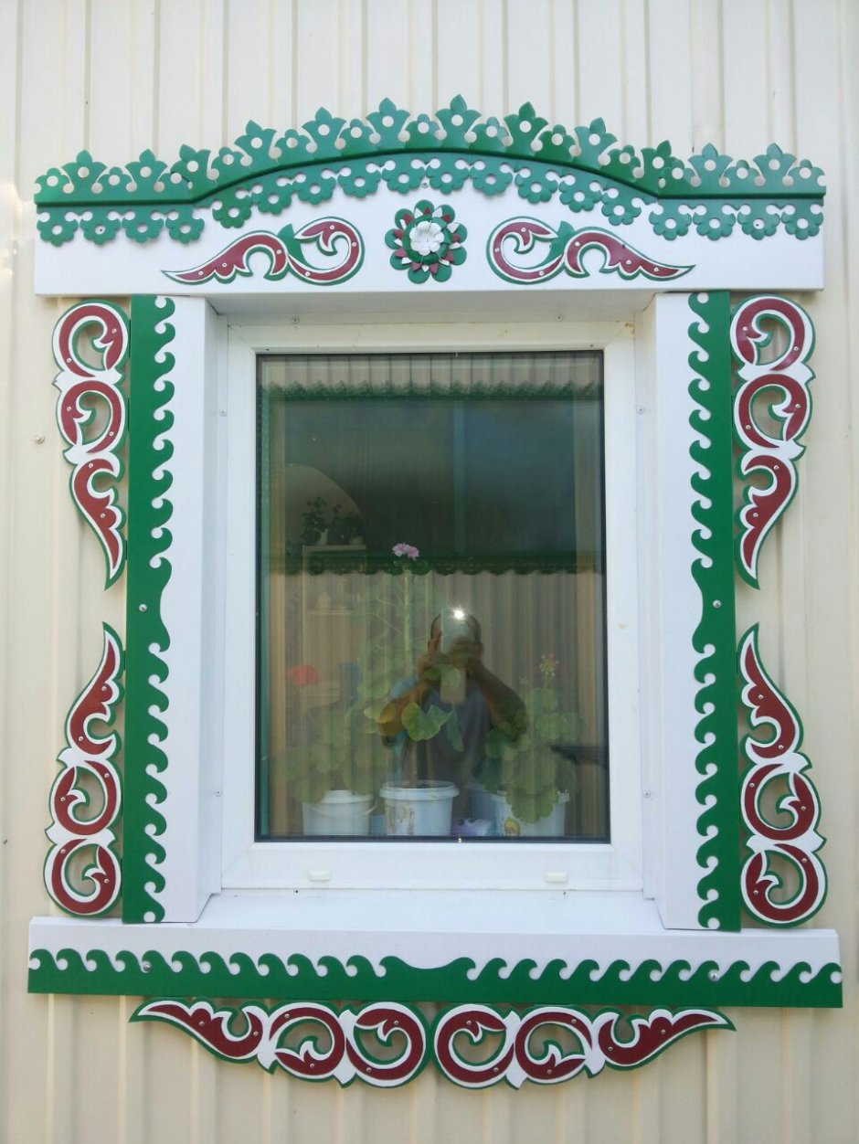 Оконные наличники из металла