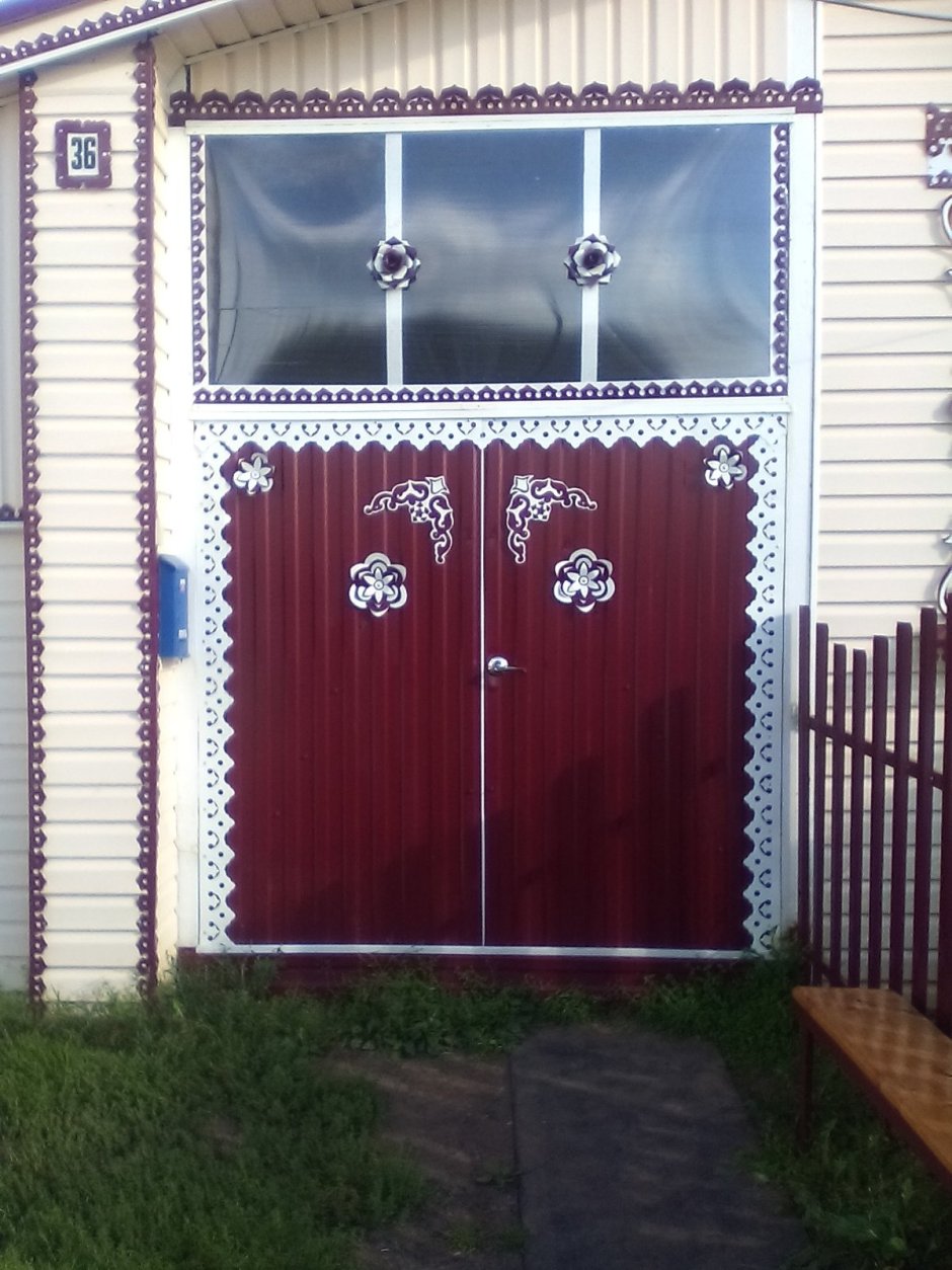 Наличники из металлопрофиля