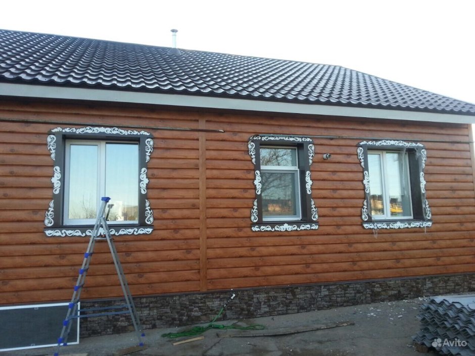 Наличники из профнастила