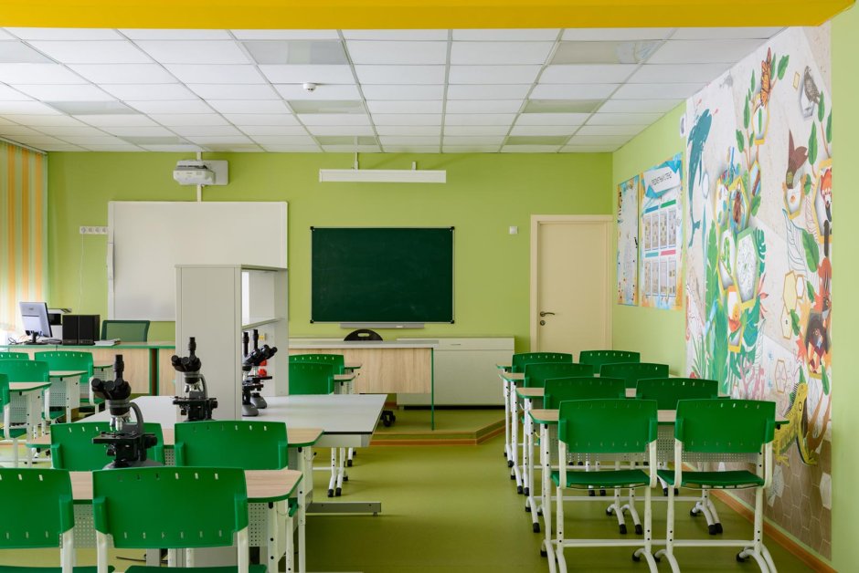 Интерьер школы