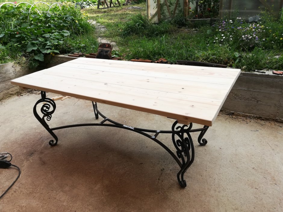 Столешница для дачного стола