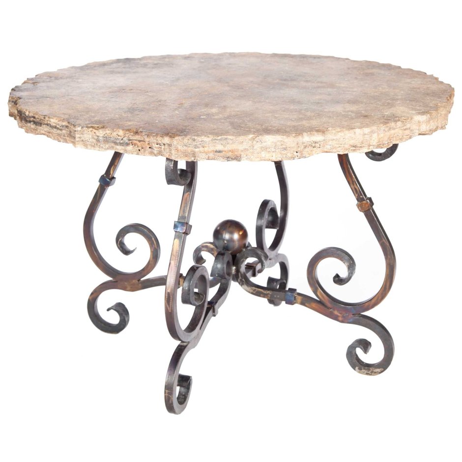 Столик круглый “wrought Iron class”