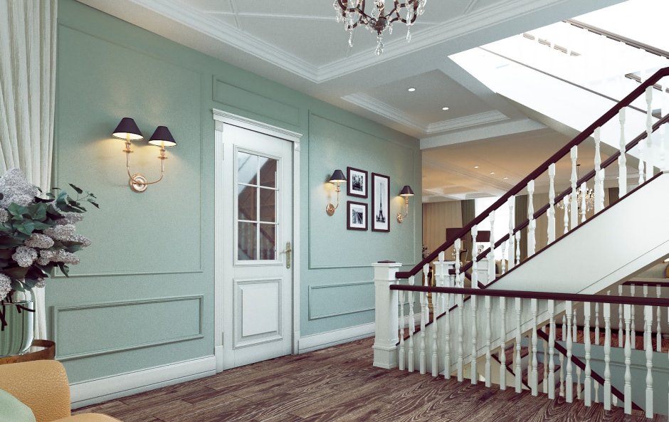 Оливковые стены